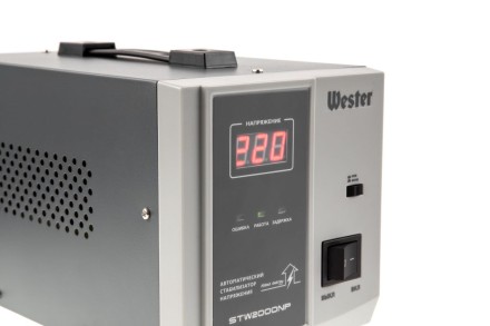 Стабилизатор напряжения WESTER STW2000NP купить в Уфе
