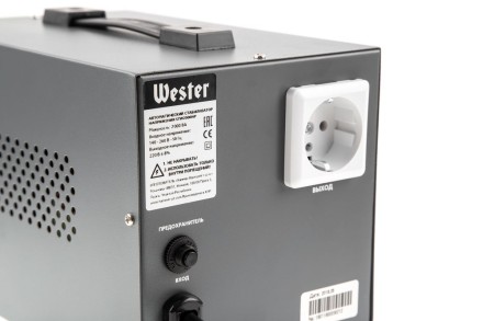 Стабилизатор напряжения WESTER STW2000NP купить в Уфе