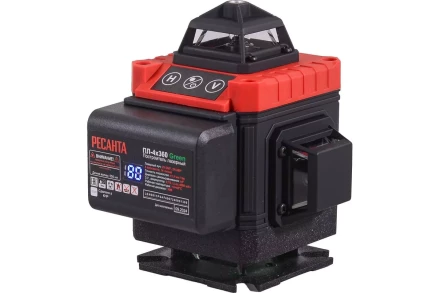 Построитель лазерный ПЛ-4Х360 Green Ресанта 61/10/544 купить в Уфе