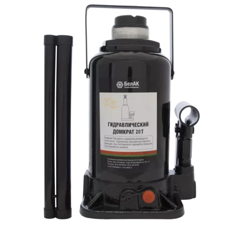 Домкрат бутылочный 20 т БелАК купить в Уфе