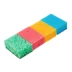 Губки для посуды Coral, 95 x 64 x 36 мм, 4 шт, Home Palisad 923585 купить в Уфе