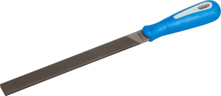 Напильник ЗУБР "ПРОФЕССИОНАЛ" плоский, двухкомпонентная рукоятка, № 2, 150мм 1611-15-2 купить в Уфе