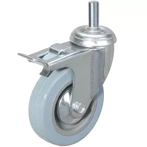 Колесо аппаратное поворотное SCtgb 55 125 мм с болтом и тормозом (F) 1003631 купить в Уфе