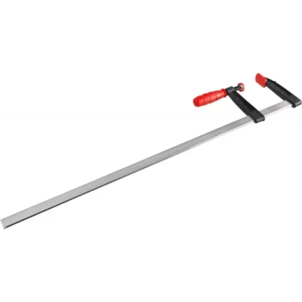 Струбцина ЗУБР &quot;МАСТЕР&quot;, тип &quot;F&quot;, пластмассовая ручка, стальная закаленная рейка, 120х800мм 32150-120-800 купить в Уфе