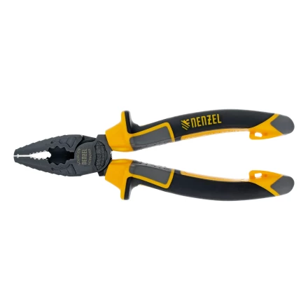 Плоскогубцы комбинированные 165 мм Denzel 17080, трехкомпонентные рукоятки купить в Уфе