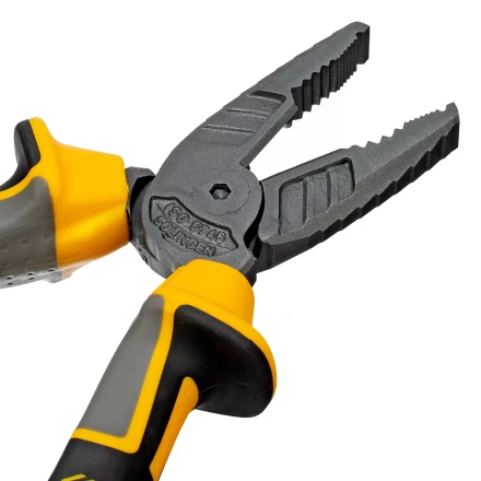 Плоскогубцы комбинированные 165 мм Denzel 17080, трехкомпонентные рукоятки купить в Уфе