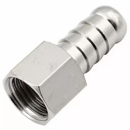 Штуцер под шланг с внутр. резьбой F1/4 d.8 OMG