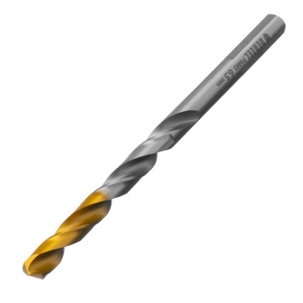 Сверло спиральное по металлу Denzel  6,5 x 100 мм, Р6М5, Golden Tip 718236 купить в Уфе