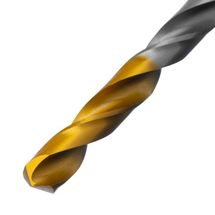 Сверло спиральное по металлу Denzel  6,5 x 100 мм, Р6М5, Golden Tip 718236 купить в Уфе