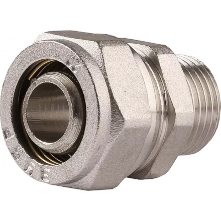 Соединитель ЗУБР с наружной резьбой, цанга-штуцер, 3/4&quot;х20х2,0 мм, никель 51401-20-3/4 купить в Уфе