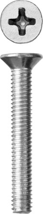 Винт DIN 965, M6 x 40 мм, 6 шт, кл. пр. 4.8, оцинкованный, ЗУБР 303116-06-040 купить в Уфе