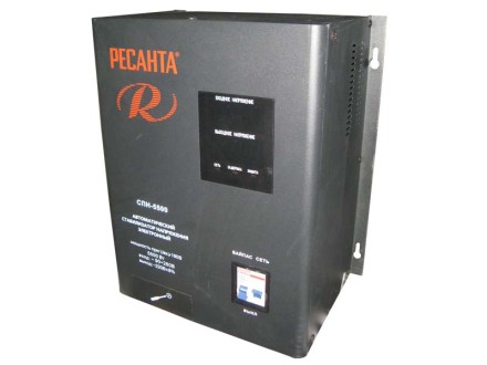 Стабилизатор напряжения однофазный Ресанта СПН-8300 купить в Уфе