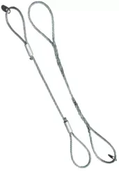 Строп канатный петлевой СКП 0.7 т L=1.5 м заплет купить в Уфе