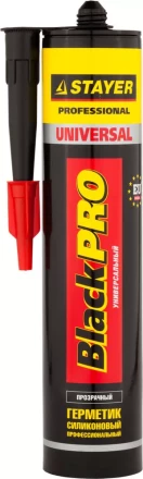 Герметик STAYER &quot;MASTER&quot; универсальный, силиконовый, прозрачный, 260мл 41213-2_z01 купить в Уфе