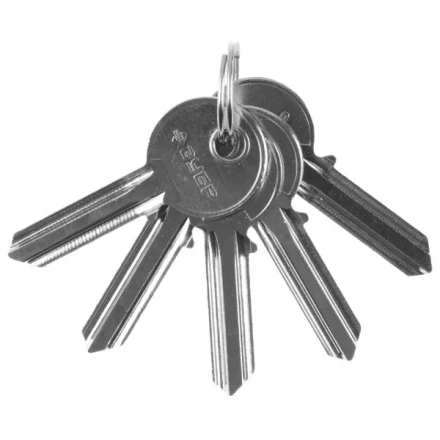 Заготовка ключа ЗУБР "МАСТЕР" для цилиндровых механизмов, английский тип, 5 шт. 52195_z01 купить в Уфе