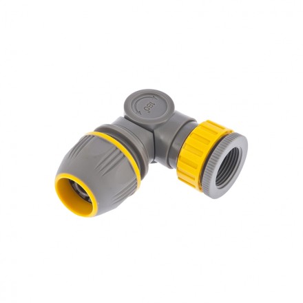 Соединитель быстросъемный с внутренней резьбой 1/2&quot; - 3/4&quot; с шарниром PALISAD LUXE 66251 купить в Уфе