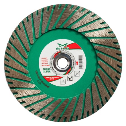 Диск алмазный TURBO ULTRA GRANITE M14F SKYWER 230*3,2*10*22,23 mm купить в Уфе
