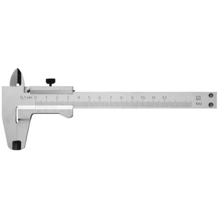 Штангенциркуль металлический тип 1, класс точности 2, 125мм, шаг 0,1мм 3445-125 купить в Уфе