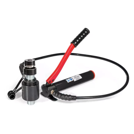 Пресс гидравлический помповый КВТ ПГПО-115 для пробивки отверстий в стальных листах (88211) купить в Уфе