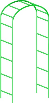 Арка садовая декоративная для вьющихся растений, 240х141см  PALISAD 69120 купить в Уфе