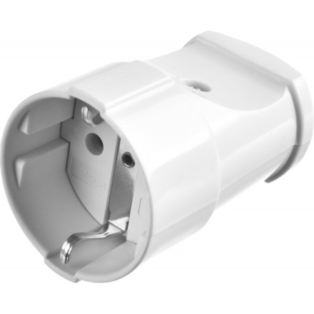 Розетка MAXElectro электрическая, 16А/220В, с заземлением, белая, STAYER 55180-W купить в Уфе