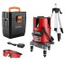Уровень лазерный DEKO DKLL03RB SET 4, 065-0290 купить в Уфе