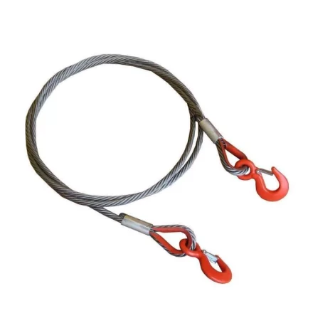 Буксир канатный TOR БТК 30,0 т 5,0 м опрессовка канат 24 мм (петля-петля) 1045384 купить в Уфе