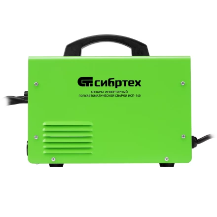 Аппарат инвертор. полуавтомат. сварки Сибртех ИСП-140, 140 А, ПВ 60% 94321 купить в Уфе
