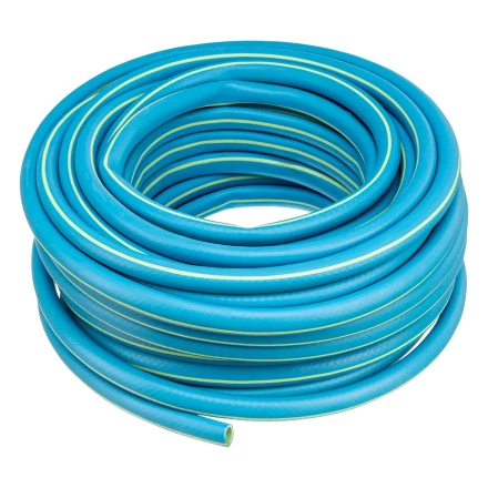 Шланг поливочный армированный Palisad 3 слойный ТЭП 3/4'', 35 м, лазурный 67109 купить в Уфе