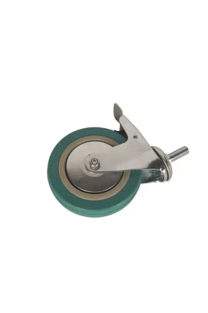 Колесо аппаратное поворотное SCtgb 55 125 мм с болтом и тормозом (N) 1043000 купить в Уфе