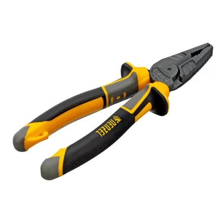 Плоскогубцы комбинированные 180 мм Denzel 17081, трехкомпонентные рукоятки купить в Уфе