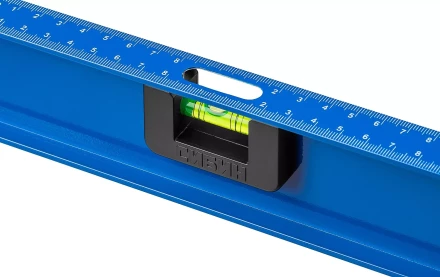 Уровень СИБИН двутавровый, 3 ампулы, измерительная линейка, 120см 34607-120 купить в Уфе