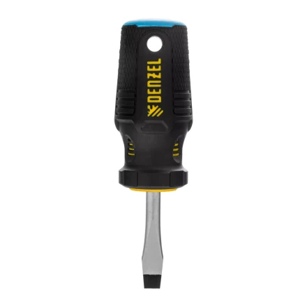 Отвертка, SL6x38 мм, S2, 3к рукоятка Denzel 122017 купить в Уфе