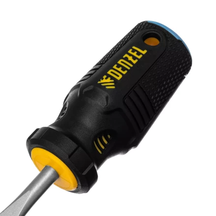 Отвертка, SL6x38 мм, S2, 3к рукоятка Denzel 122017 купить в Уфе