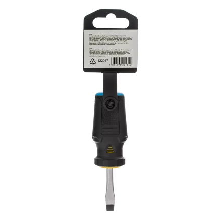 Отвертка, SL6x38 мм, S2, 3к рукоятка Denzel 122017 купить в Уфе