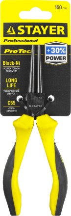 Круглогубцы STAYER &quot;PROTech&quot;, эксцентриковое расположение шарнира, 160мм 22027-8-16_z02 купить в Уфе