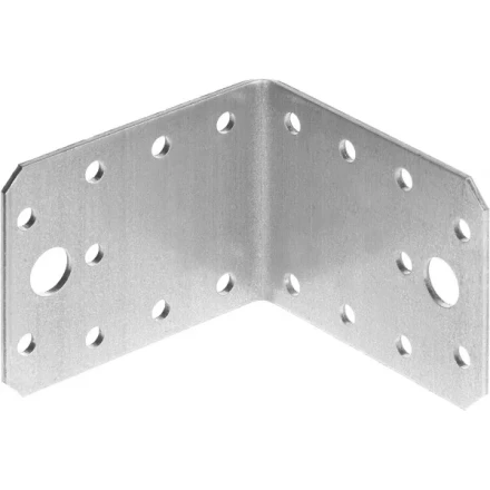 Крепежный угол ЗУБР "МАСТЕР", 55х70х70мм, 1шт 310126-55-070 купить в Уфе