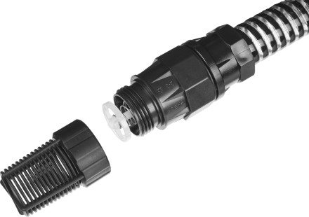 Шланг GRINDA всасывающий, с фильтром и обратным клапаном, 1&quot;, 7м 8-429007-1-7_z02 купить в Уфе