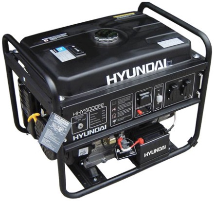 Бензогенератор Hyundai HHY 5000FЕ купить в Уфе