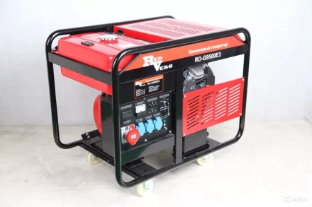 Генератор бензиновый RedVerg RD-G9500E3 на колесах купить в Уфе