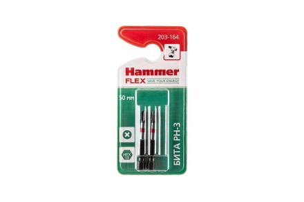 Бита HAMMER PH3 50мм (2шт) купить в Уфе