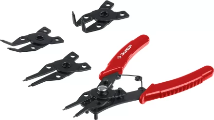 ЗУБР 4-в-1, 4 насадки, съемник стопорных колец (2283) купить в Уфе