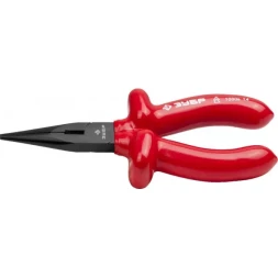 Тонкогубцы ЗУБР "МАСТЕР" "ЭЛЕКТРИК" диэлектрические, высоковольтные до ~1000В, 160мм 2214-3-16_z02