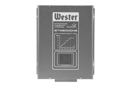 Стабилизатор напряжения WESTER STW5000NS купить в Уфе