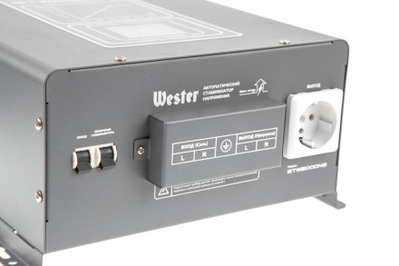 Стабилизатор напряжения WESTER STW5000NS купить в Уфе