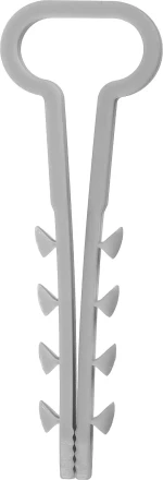 ЗУБР ДХ-П, 12 мм, нейлон, 100 шт, дюбель-хомут для плоского кабеля (30912-12) купить в Уфе