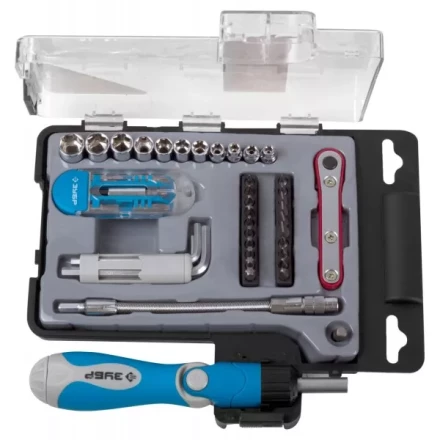 Набор ЗУБР Слесарно-монтажный инструмент "ЭКСПЕРТ", отвертки, насадки, имбус.ключи, в пласт.боксе,46пред. 25292-H46 купить в Уфе