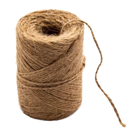 Шнур банковский джутовый 100 м, в диспенсере, вес 120 гр +- 10%, Россия Сибртех 94156 купить в Уфе