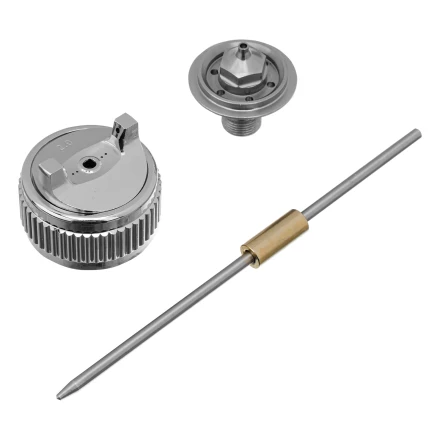 Комплект для краскораспылителя 57323 : сопло 2 мм, игла, форсунка// Matrix 57390 купить в Уфе