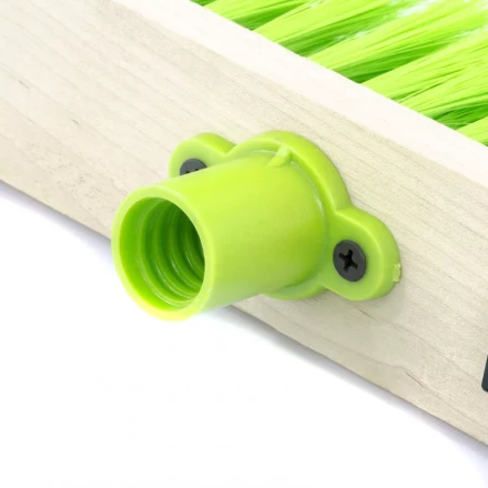 Щетка деревянная для подметания пола 280мм 5рядов прямая тулейка с резьбой без черенка СИБРТЕХ 84614 купить в Уфе